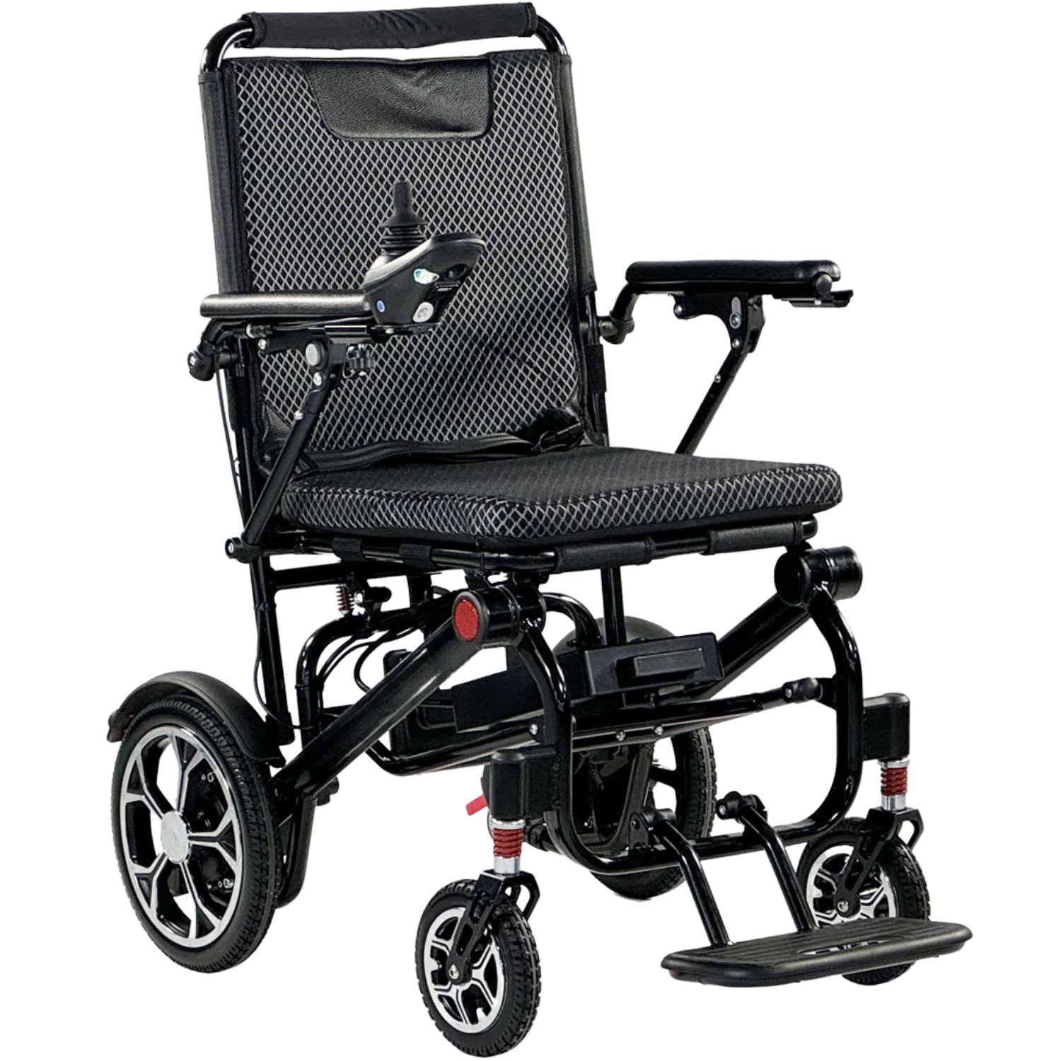 Silla de Ruedas Eléctrica Plegable Súper Ligera | Batería 10 Ah