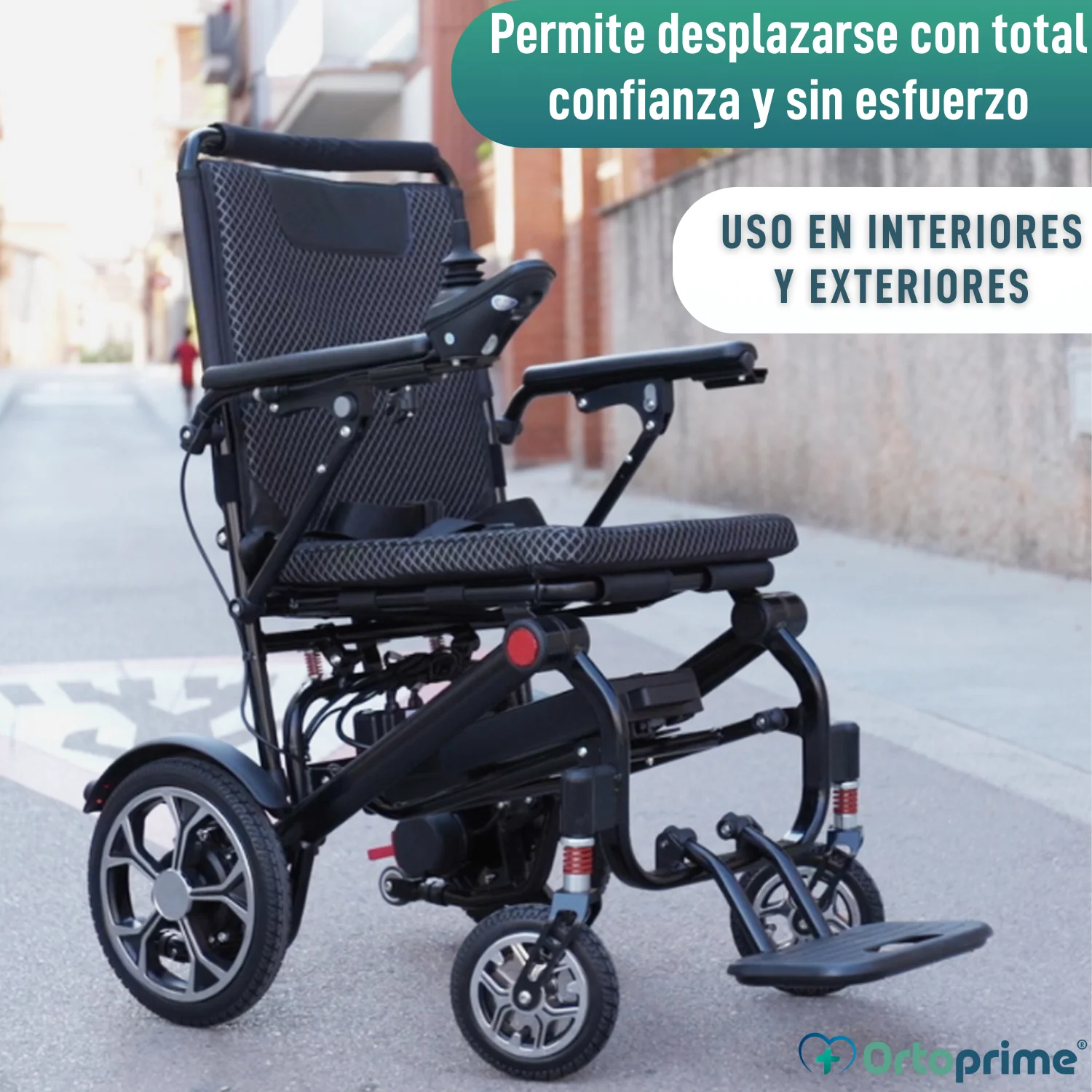 Silla de Ruedas Eléctrica Plegable Súper Ligera | Batería 10 Ah - Image 4