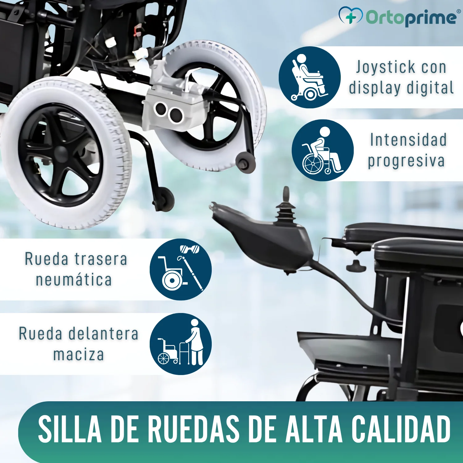 Silla de Ruedas Eléctrica | Sistema de Plegado Rápido - Image 4