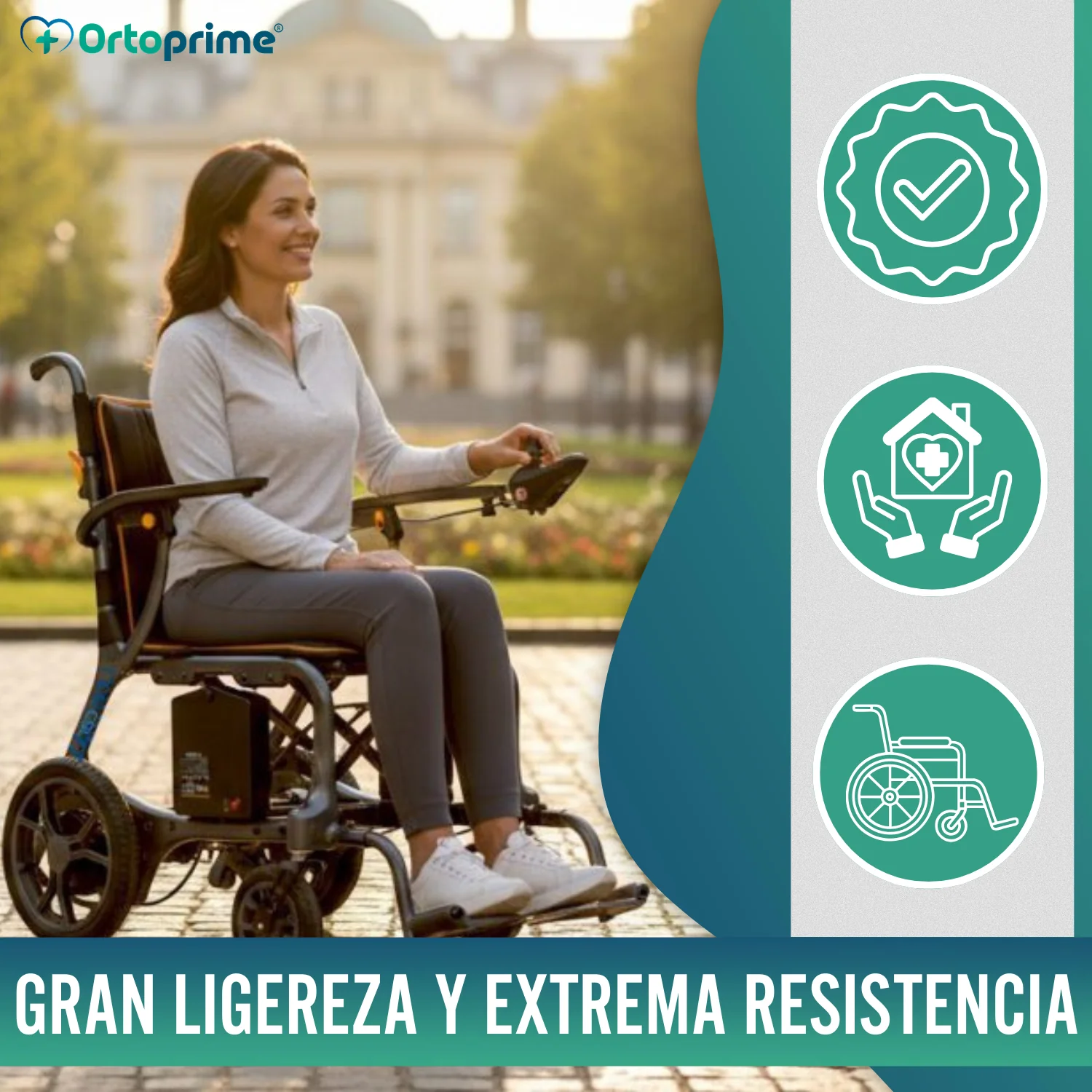 Silla de Ruedas Eléctrica Ultraligera con Motores Brushless - Image 7
