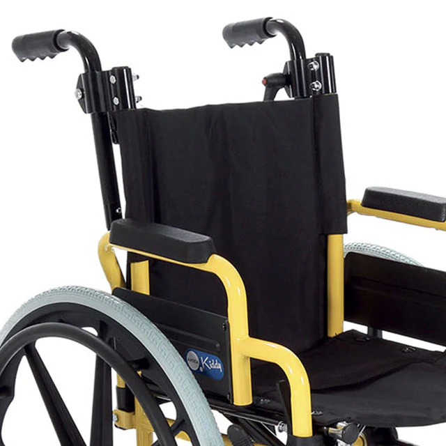Silla de Ruedas para Niños Plegable con Correa para Talón - Image 2