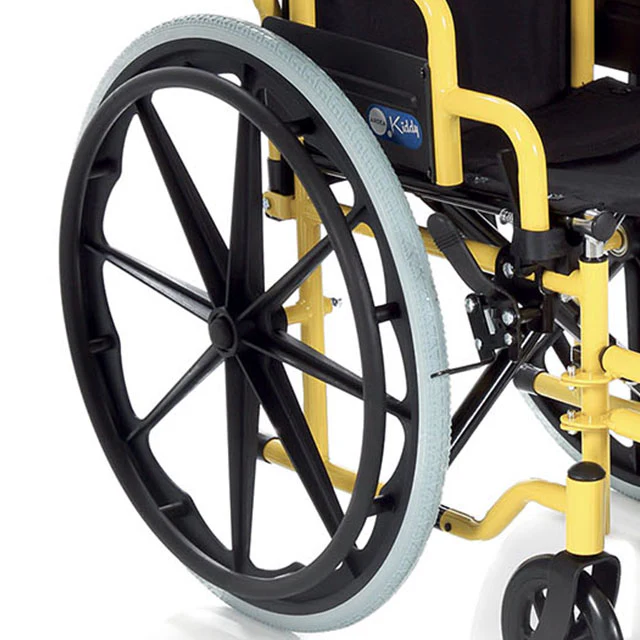 Silla de Ruedas para Niños Plegable con Correa para Talón - Image 4