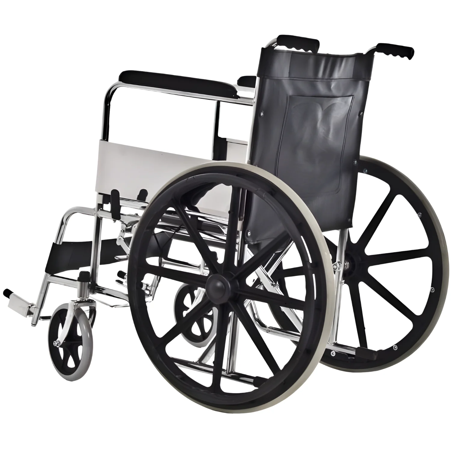 Silla de Ruedas con Asiento WC acolchado - Image 7