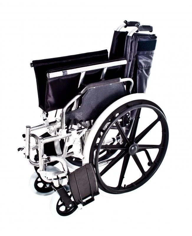 Silla de Ruedas Plegable Acero | Ancho Especial XXL - Image 5