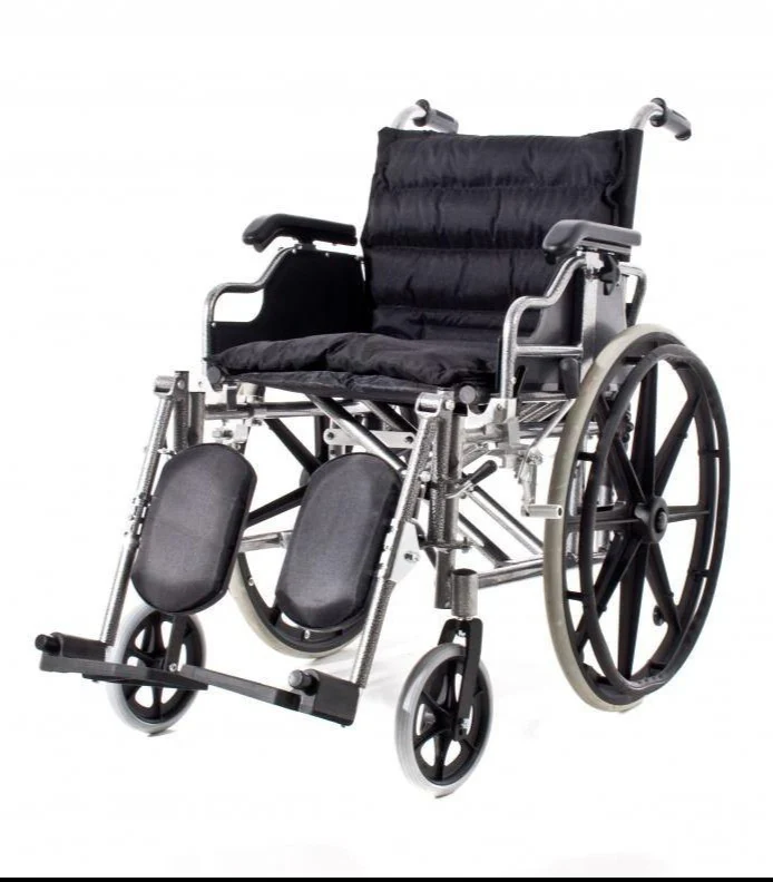 Silla de Ruedas Plegable Aluminio | Ruedas Extraíbles - Image 2