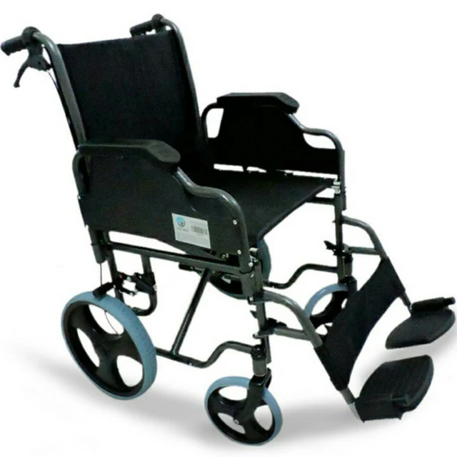 Silla de Ruedas Plegable de Traslado con Correa - Image 3