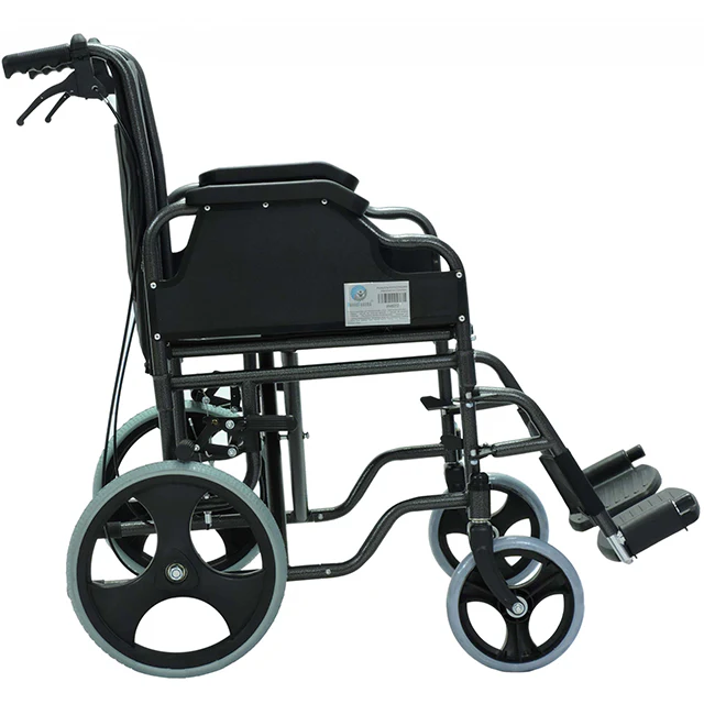 Silla de Ruedas Plegable de Traslado con Correa - Image 4