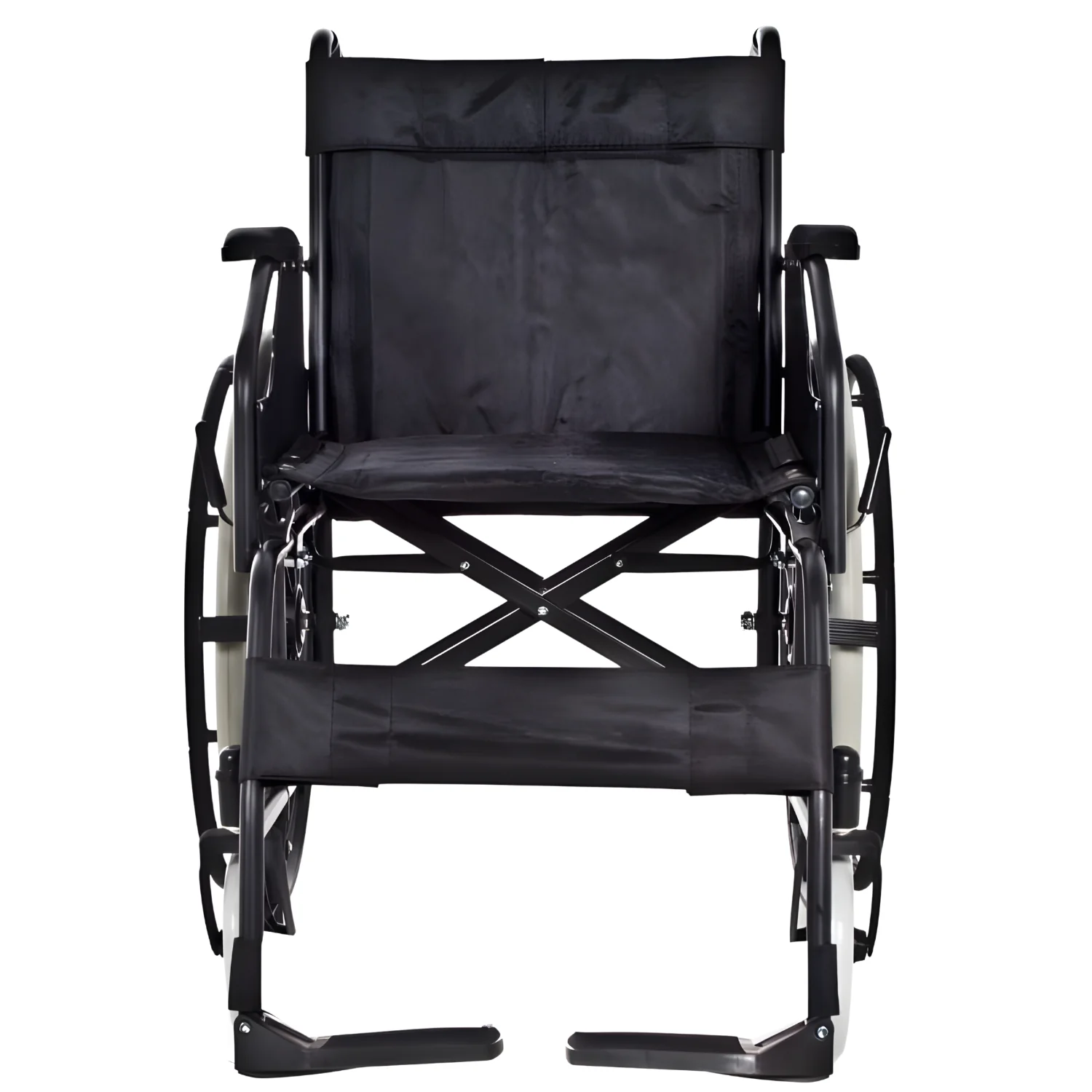 Silla de Ruedas Plegable de Acero Autopropulsable Care+ - Image 2