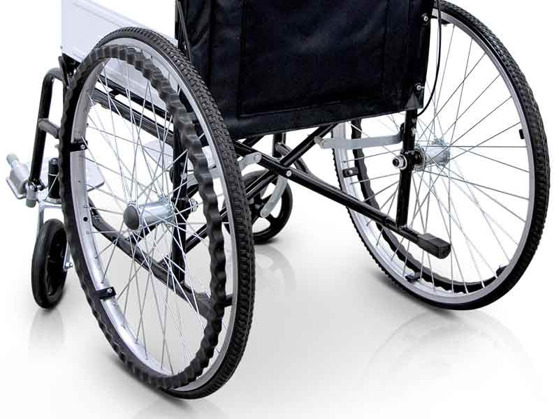Silla de Ruedas Plegable Acero | Eco+ - Image 4