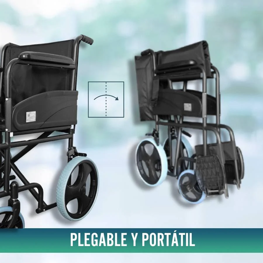 Silla de Ruedas Plegable Ligera Ortopédica - Image 8