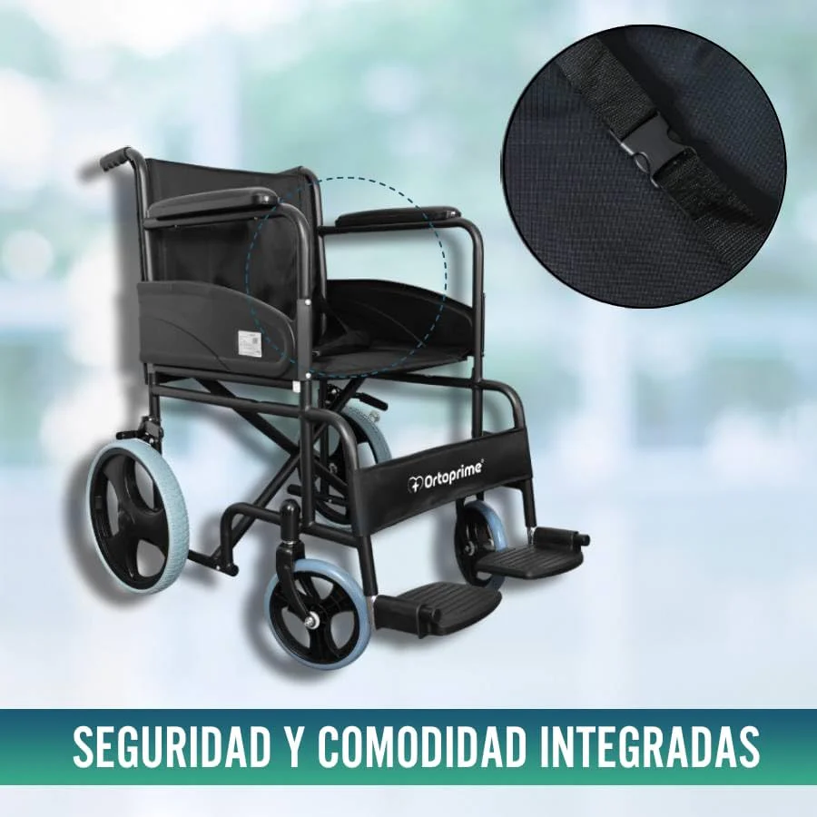 Silla de Ruedas Plegable Ligera Ortopédica - Image 9