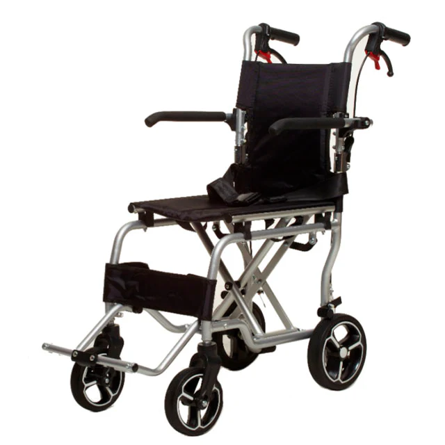 Silla de Ruedas Plegable Mini de Traslado Espacios Reducidos - Image 8