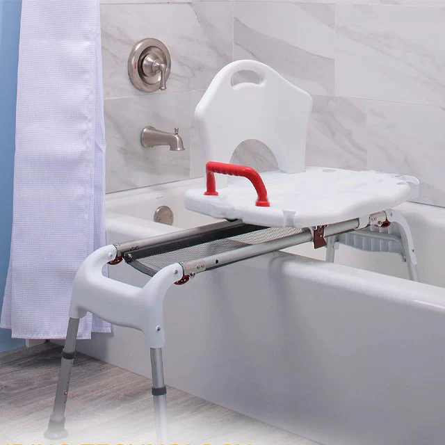 Silla de Bañera para Transferencias Seguras | Asiento Deslizante Confort - Image 4