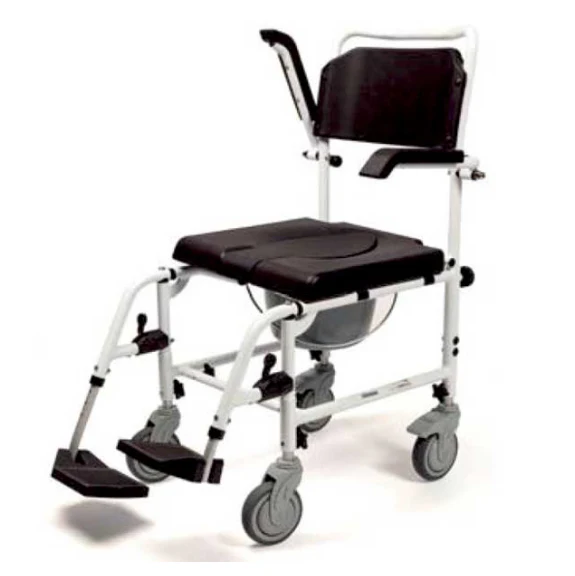 Silla Ducha WC Reposabrazos y Reposapiés Abatibles - Image 4
