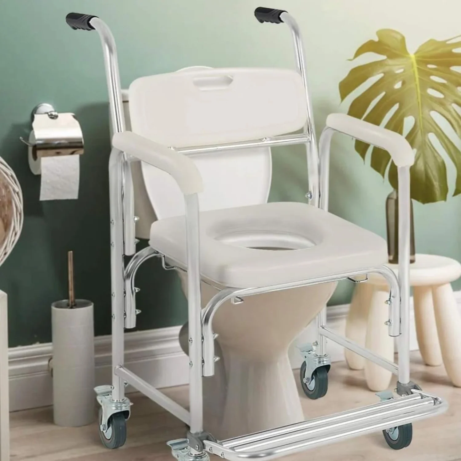 Silla Ducha WC con Pies Abatibles - Image 3