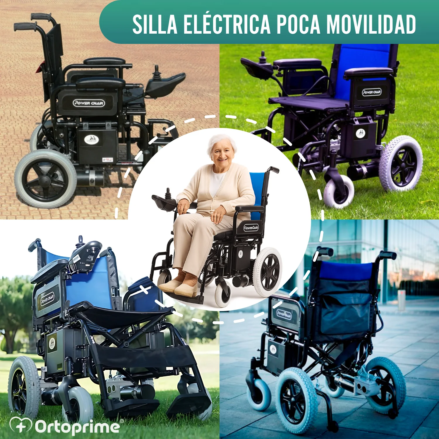 Silla Eléctrica para Movilidad Reducida | Ruedas Macizas - Image 8