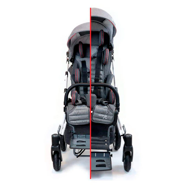 Silla Rueda Infantil Plegable Basculable Adaptable a Crecimiento - Image 3