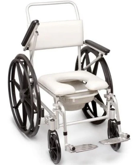 Silla WC de Ducha con Autopropulsión | Movilidad Reducida