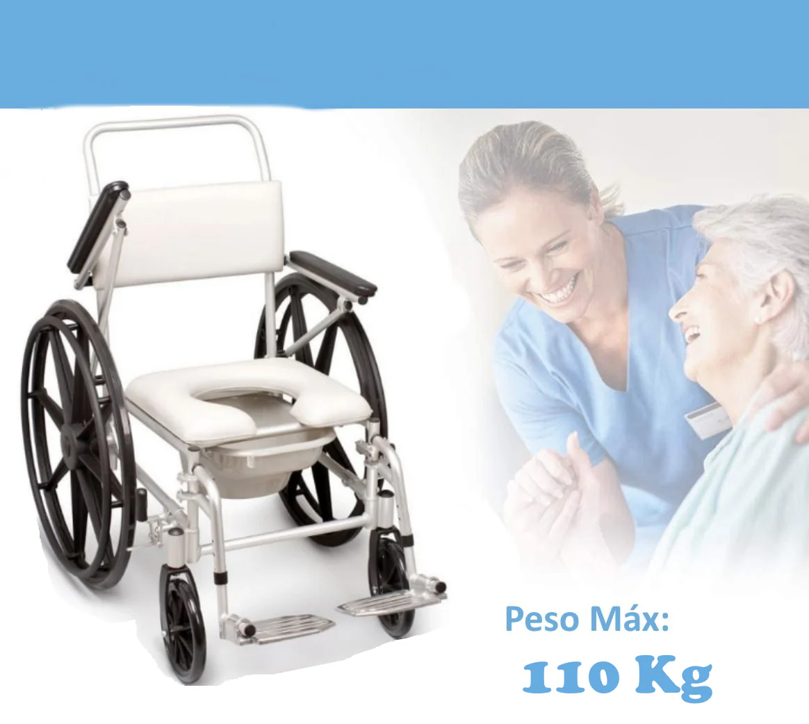 Silla WC de Ducha con Autopropulsión | Movilidad Reducida - Image 5