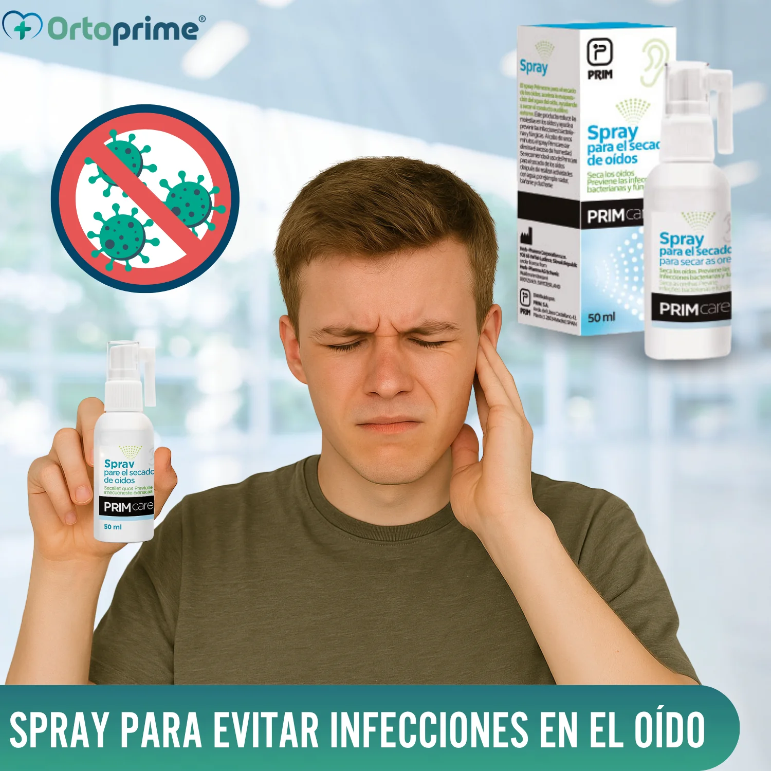 Spray para el Secado de Oídos | Solución de Triple Acción - Image 4