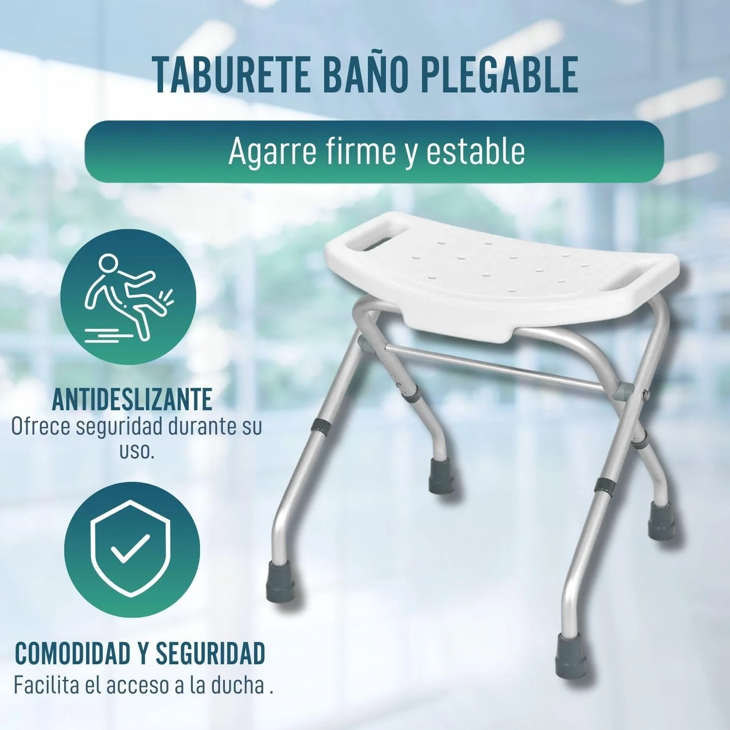 Taburete de Baño Plegable - Image 3