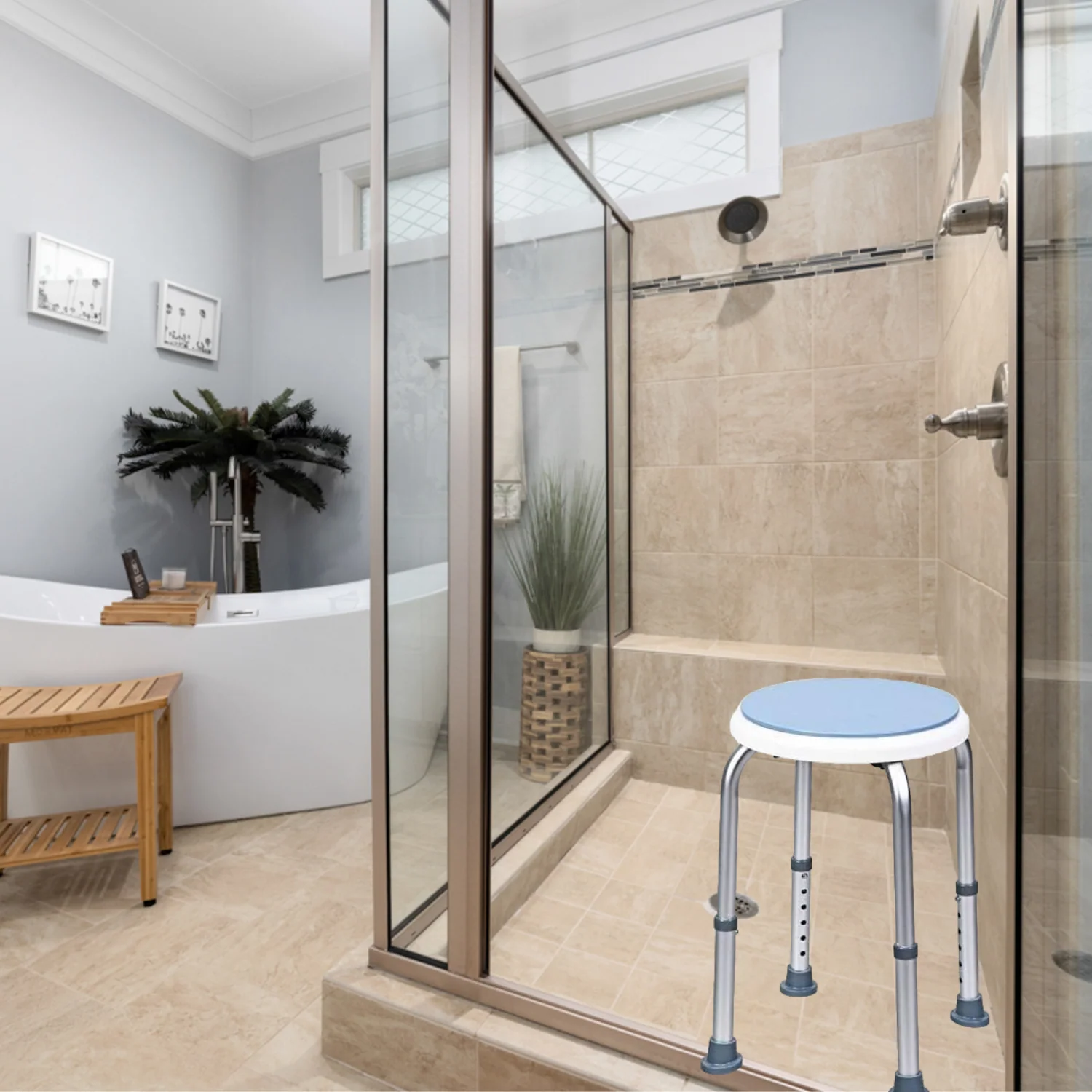 Taburete de Baño Giratorio - Image 3