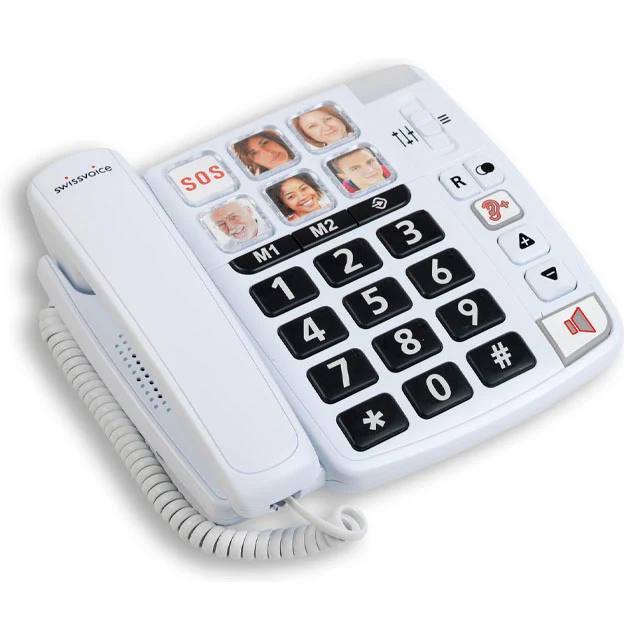 Teléfono Fijo para Mayores con Teclas Grandes y Manos Libres - Image 4