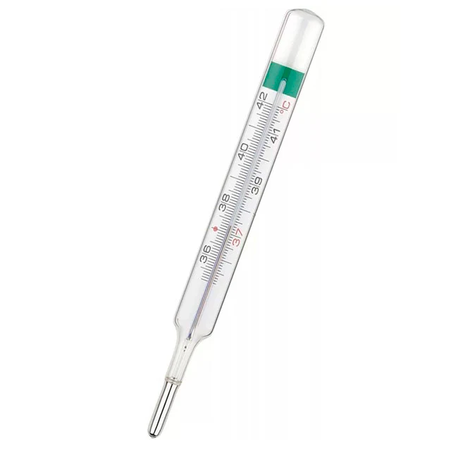 Termómetro con Galio de Vidrio - No Tóxico | Medición Confiable