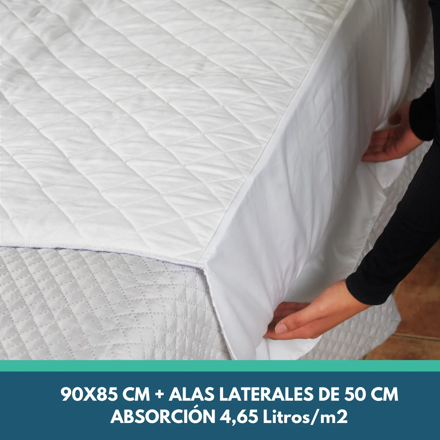 Empapador Absorbente Cama Lavable Plus 4,65 Litros/m2 - Image 4