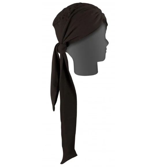 Turbante Pañuelo Oncológico Drapeado Largo | Colores Diversos - Image 4