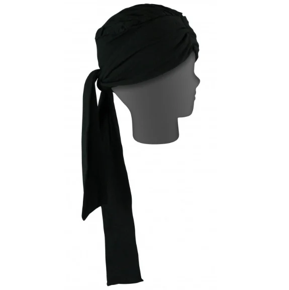 Turbante Pañuelo Oncológico Drapeado Largo | Colores Diversos - Image 8