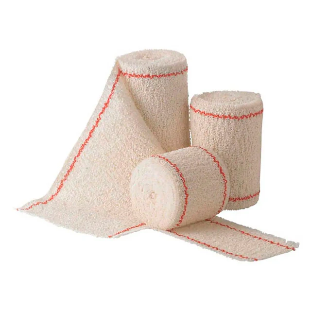 Venda Crepe Elástica con Borde Tejido Distinta Anchura | 4 Mts - Image 2