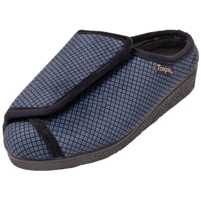 Zapatilla Ancha para Casa con Cierre de Velcro - Image 5
