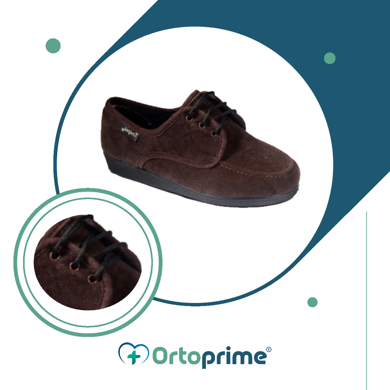 Zapato con Cordones de Antelina Elegantes - Image 4