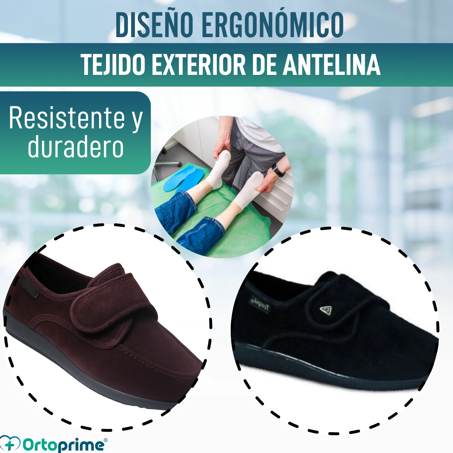Zapato de Antelina Adultos Clásicos - Image 8