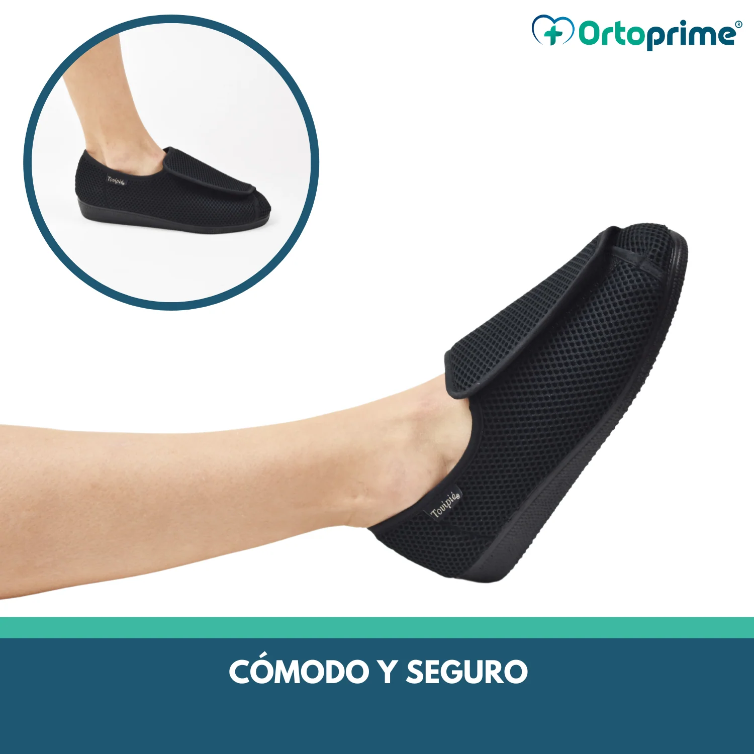 Zapato Velcro Exclusivo para Pies Anchos Confort - Image 4