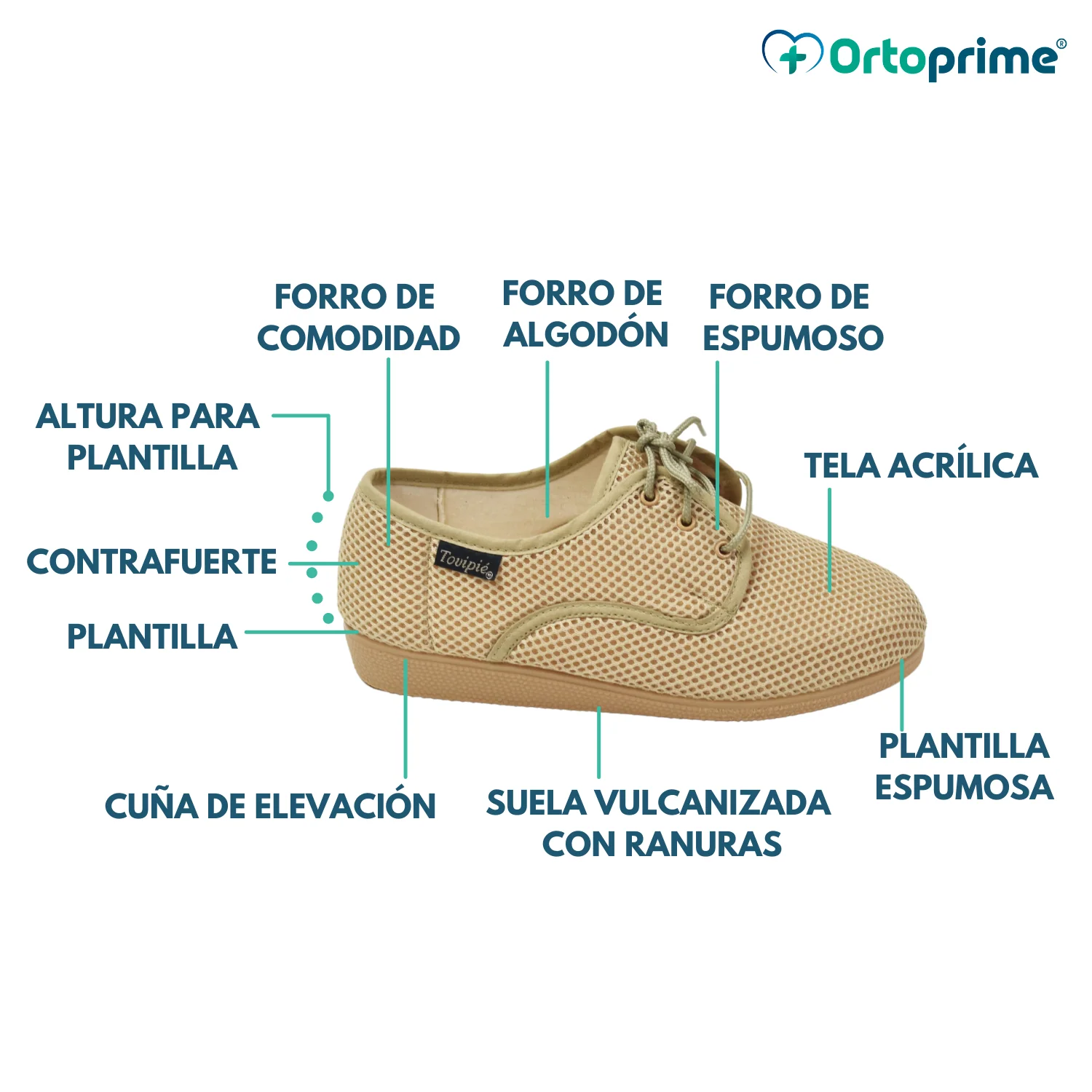 Calzado Confort con Cordones de Señora - Image 8