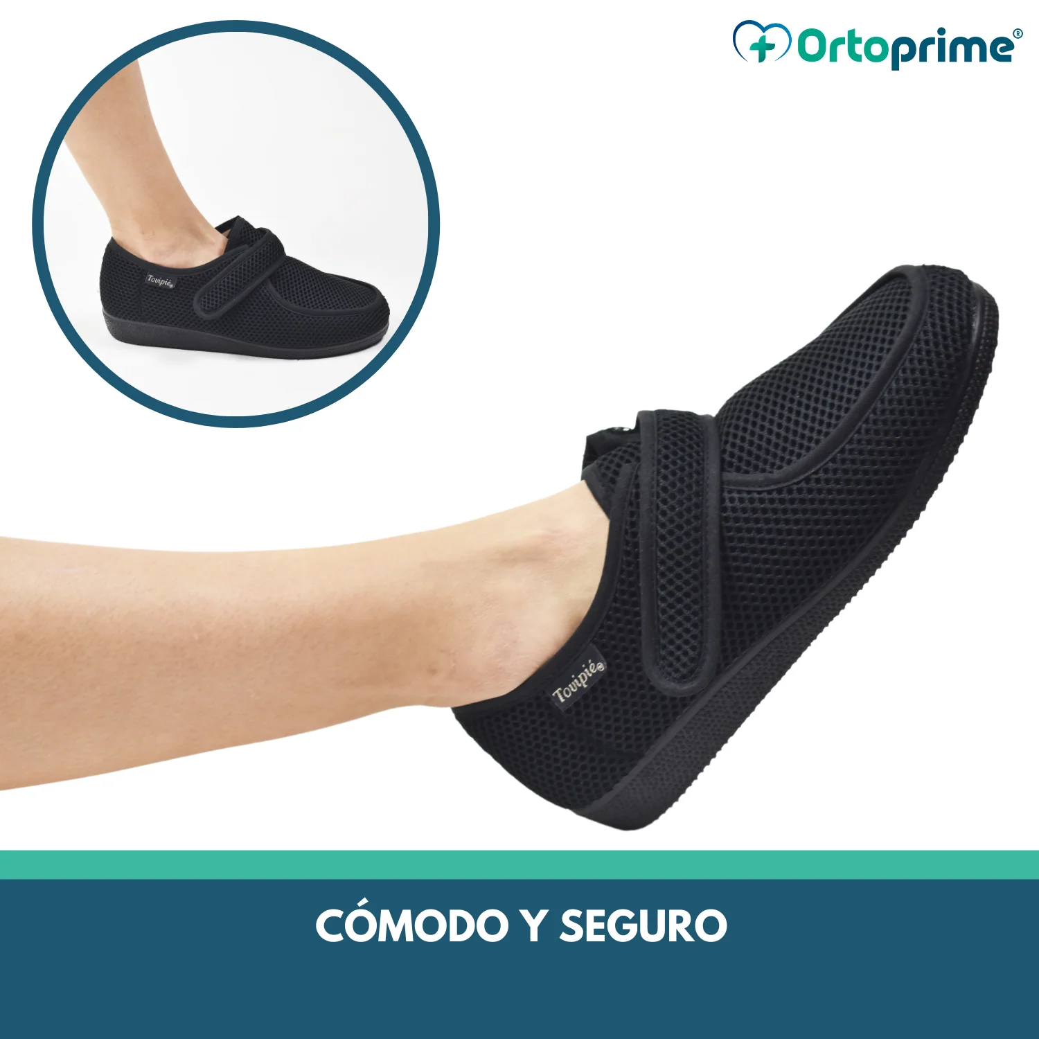 Zapato Ortopédico Luxury con Velcro - Image 3