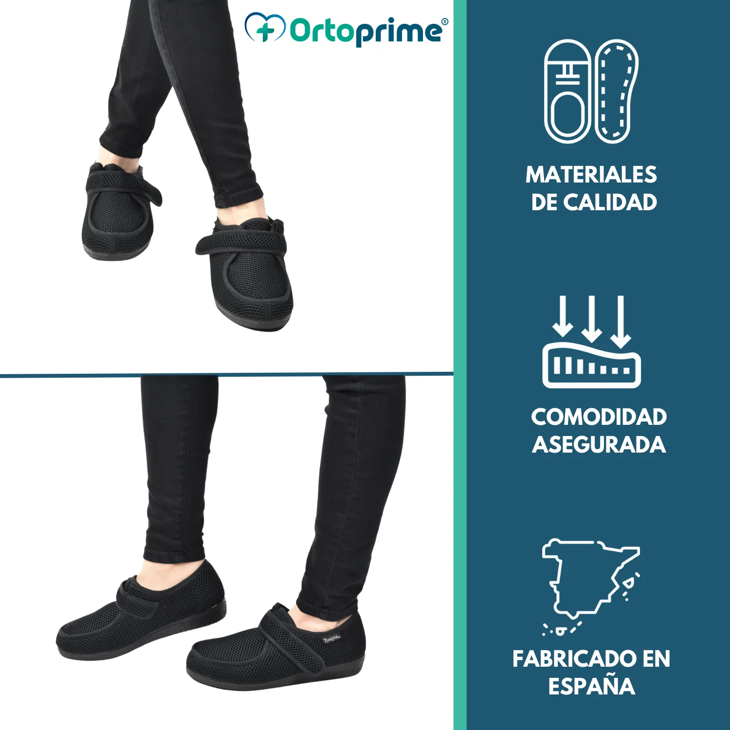 Zapato Ortopédico Luxury con Velcro - Image 5
