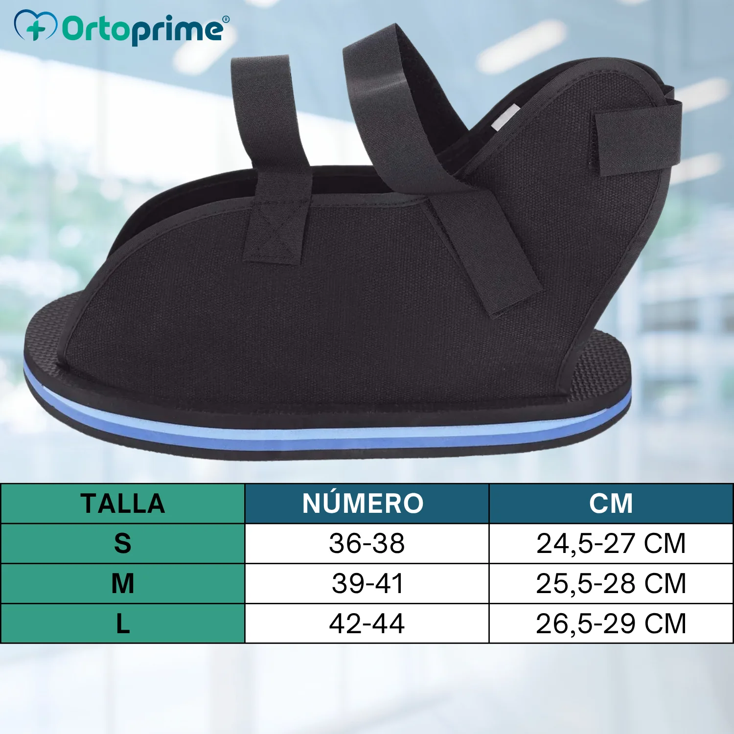 Zapato Postoperatorio Bilateral | Calzado Ortopédico Suela Semirrígida - Image 2