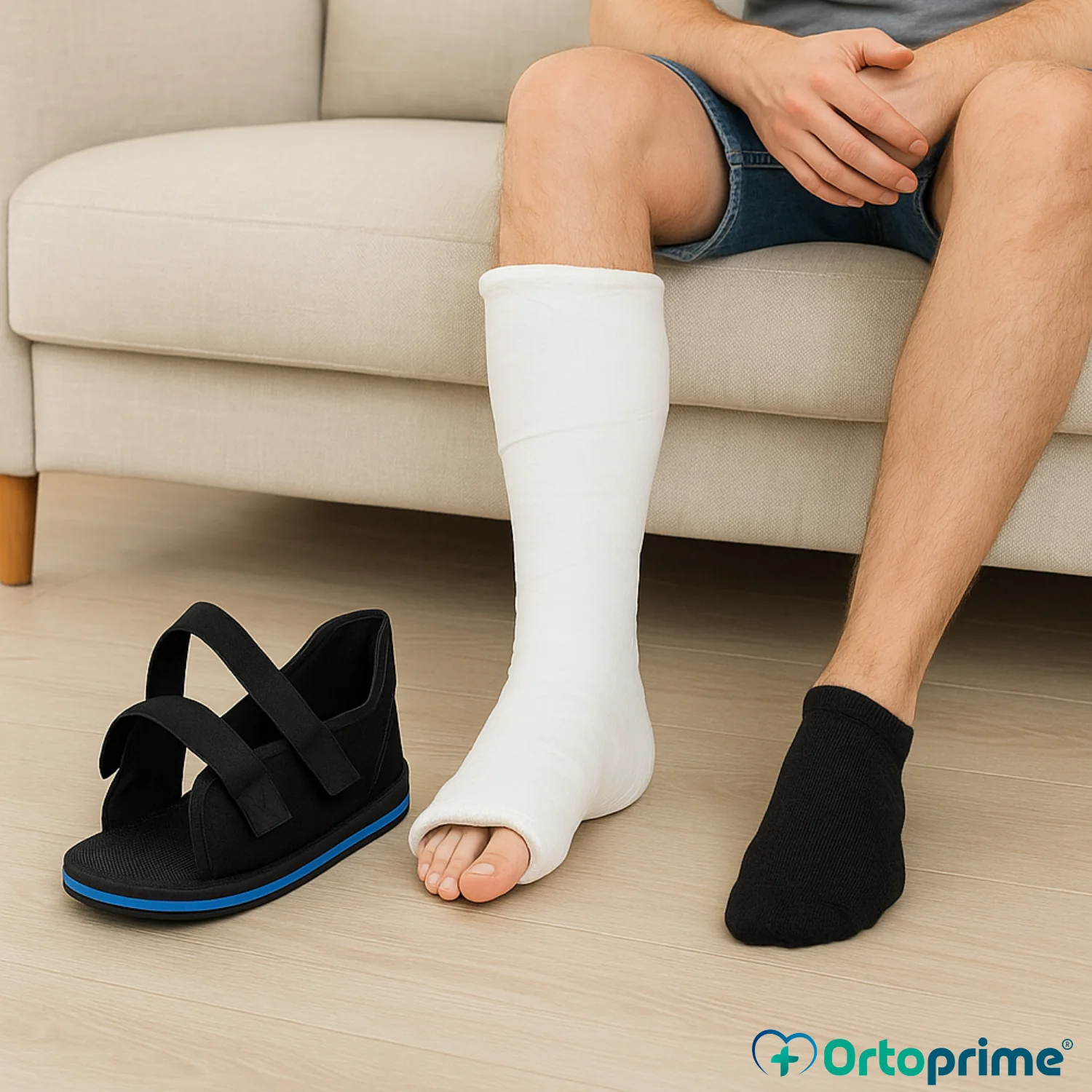 Zapato Postoperatorio Bilateral | Calzado Ortopédico Suela Semirrígida - Image 5