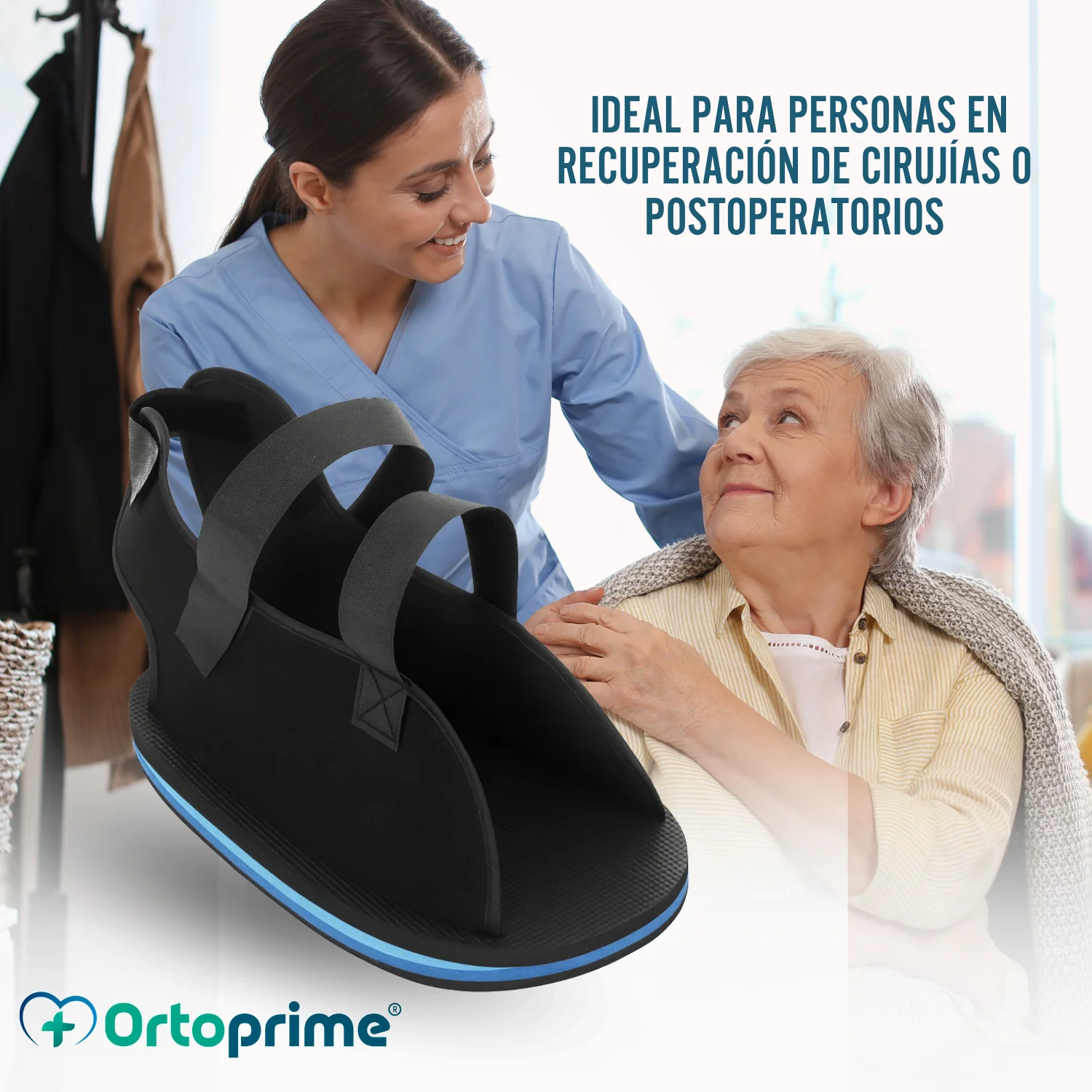 Zapato Postoperatorio Bilateral | Calzado Ortopédico Suela Semirrígida - Image 6