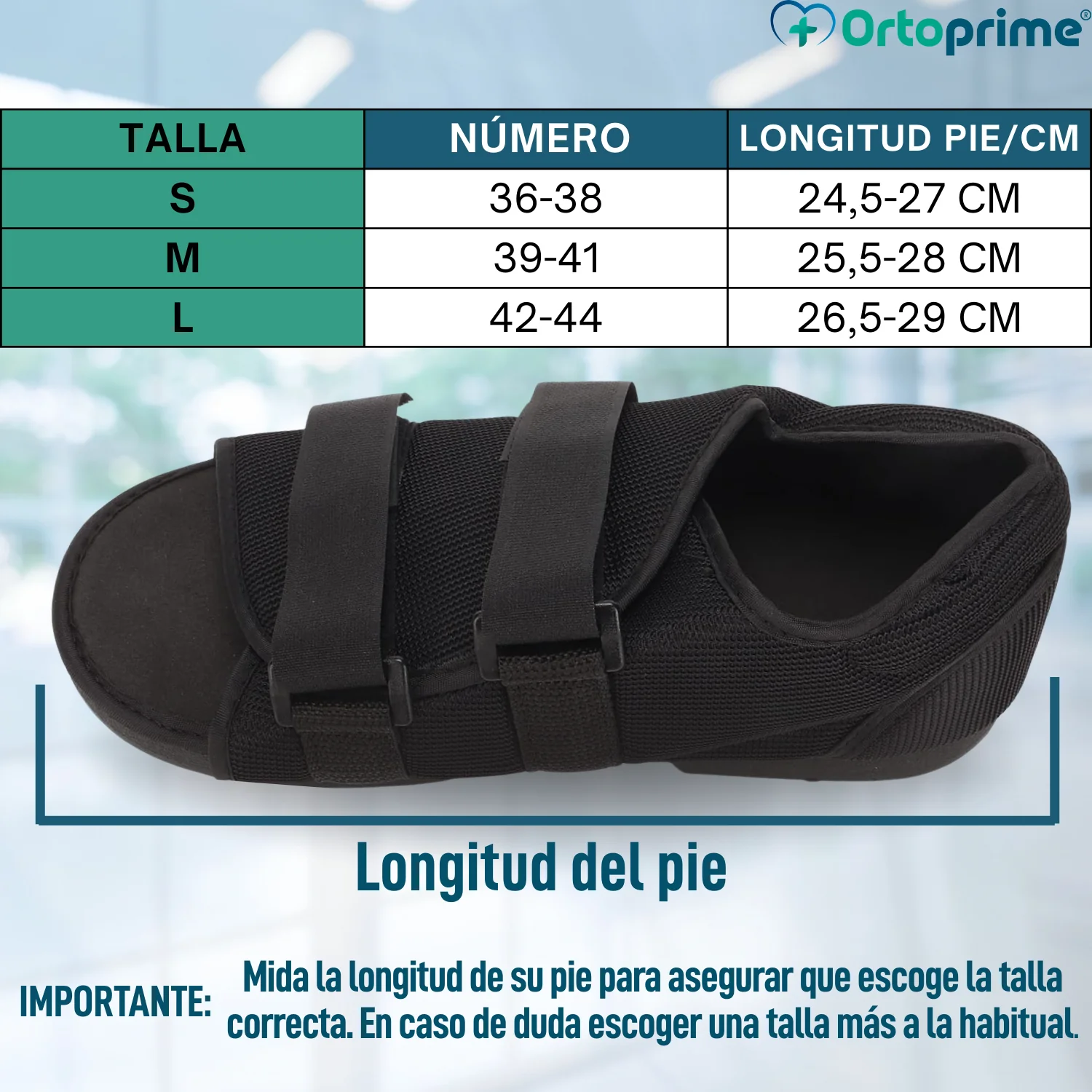 Zapato Postquirúrgico Suela Plana | Calzado Horma Bilateral - Image 2