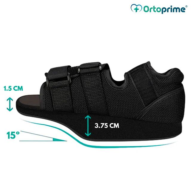 Zapato Postquirúrgico Bilateral Ajustable con Velcro | 3 Tallas - Image 5