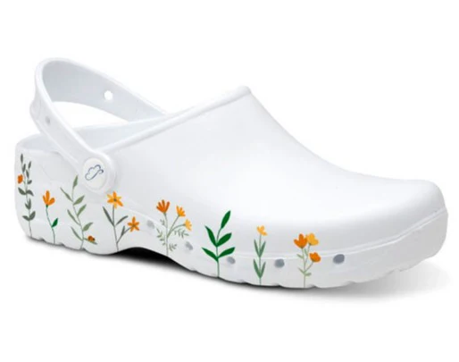 Zuecos de Goma Antideslizante con Estampado Floral | Edición Exclusiva