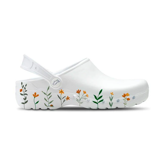 Zuecos de Goma Antideslizante con Estampado Floral | Edición Exclusiva - Image 3