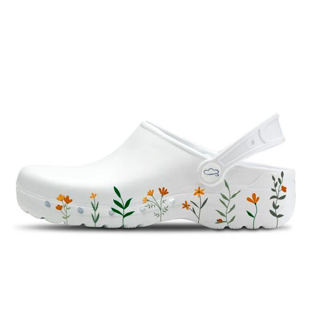 Zuecos de Goma Antideslizante con Estampado Floral | Edición Exclusiva - Image 5